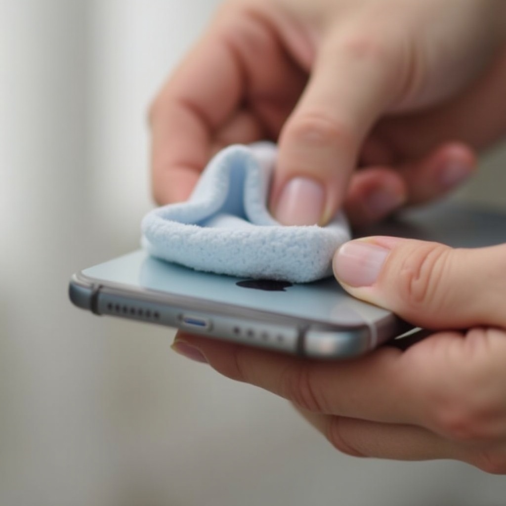 how to clean iphone camera