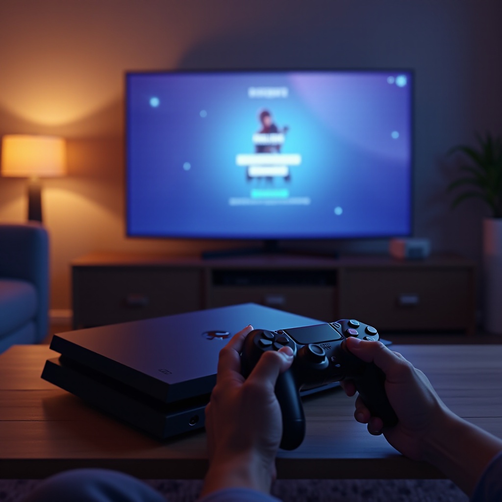 how to log into a different account on fortnite ps4