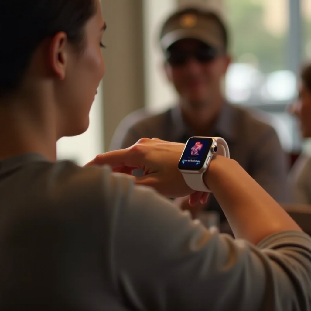 apple watch how to send heartbeat