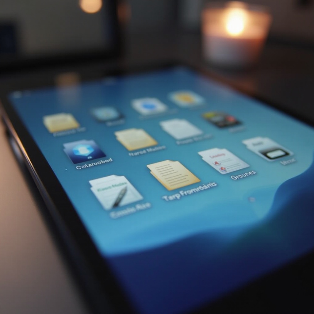 where is files app on ipad