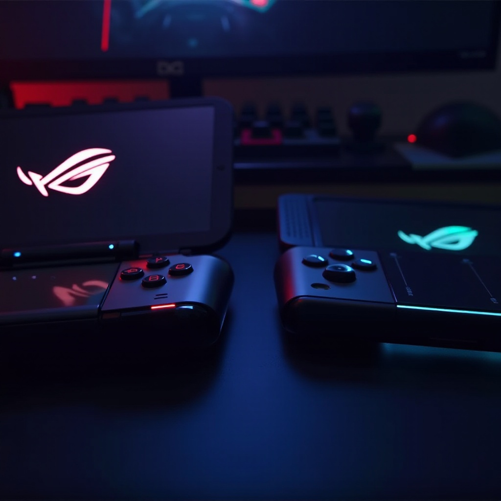 asus rog ally vs. steam deck